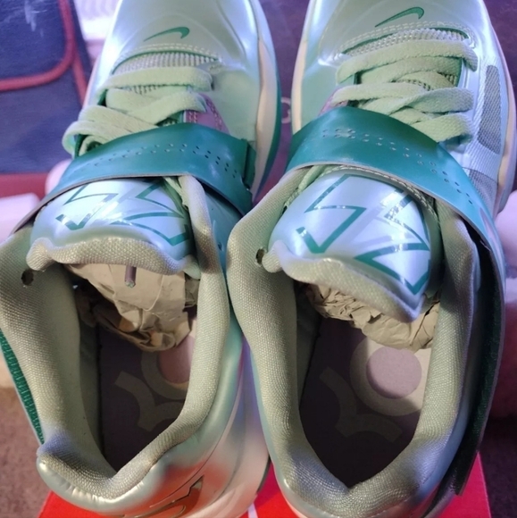 Size 8 Nike zoom kd 4 easter "mint" 2011 - Picture 10 of 16